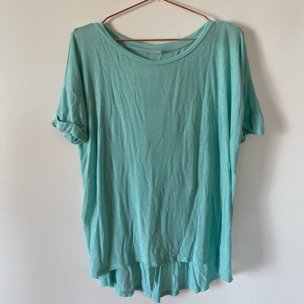 TRESICS | Short Sleeve Mint Top | Medium